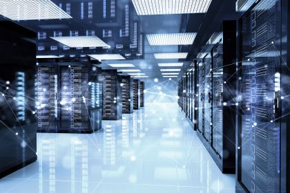 Rechenzentrum als Symbol moderner digitaler Infrastruktur